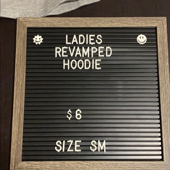 Ladies Revamped hoodie - Picture 2 of 4